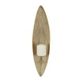thumbnail image 2 of CosmoLiving by Cosmopolitan Stainless Steel Contemporary Wall Sconce 23" x 6" - 6 x 23 x 6 Gold, 2 of 5