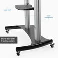 thumbnail image 3 of VIVO Ultra Heavy Duty Mobile Cart Dual TV Stand | Fits Two 32" to 70" Screens, 3 of 8