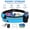 Blue, variant on Adjustable Running Belt Waist Pack, Sports Fanny Pack for Jogging, Hiking, Travel and Outdoor Use, TIKA