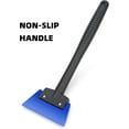 thumbnail image 3 of 7.8" Mini Squeegee with Dual Blue Rubber Blades (2" & 2.6") - Ideal for Car Wraps, Window Tinting, Glass Cleaning, Screen Printing, Craft Projects, and Detailed Adhesive Work, 3 of 6