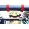 thumbnail image 4 of 4 manijas de agarre con barra antivuelco, mango rojo para Jeep Wrangler YJ TJ JK JKU JL JLU Sports Sahara Freedom Rubicon X y Unlimited 1955-2021 2022, 4 of 5