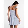 thumbnail image 4 of Kacey Lee Women's Smocked Mini Dress, Sizes XS-XXL, 4 of 6
