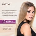thumbnail image 3 of Kit de alisado Kativa Brazilian Blonde 12 semanas con aceite de oliva, 3 of 9