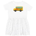 thumbnail image 3 of Inktastic School Bus Girls Toddler Dress, 3 of 5