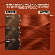 Garnier Nutrisse Ultra Color Bold Permanent Hair Color Kit, RC1 Med Copper Red