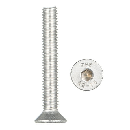 

OWSOO DIN7991 304 Stainless Steel Allen Bolt Socket Screws Hex Screw M5*35