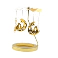 thumbnail image 1 of Portavelas de mesa Portavelas de metal Decoración de mesa Adornos Decoración BLESIY Portavelas giratorio, 1 of 8