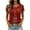 Z051-Red, variant on Oversized 4Th of July Shirts Women Independence Day Print Patriotic Short Sleeve Casual Summer Tees
