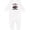 AA-White, variant on Off Roading Girls Mudding Cute Baby Romper Coveralls