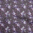 thumbnail image 1 of oneOone Viscose Jersey Wine Fabric Floral Dress Material Fabric Print Fabric By The Yard 60 Inch Wide, 1 of 5