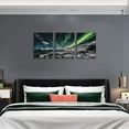thumbnail image 2 of Abstract Ocean Beach Sunset Wall Art,Hieng Art,Sea Landscape Wall Art,Beach Sun Raise Photo,Canvas Wall Art 3 Pieces,3pcs Per Set Living Room Wall Picture (A-3pcs,12"x16"x3pcs), 2 of 5