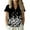 501_Black, variant on Women's Breathable Linen Blend Shirt For Casual Office Wear & Weekend Outings Black