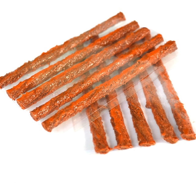 10 Pcs Bande de Joint de Pneu de Voiture Kit de Récupération de Crevaison de Pneu Lumières Extérieures de Voiture Autocollants Extérieurs de Voiture Lingettes Extérieures de Voiture Lumières Extérieures de Voiture Sans Fil