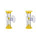 thumbnail image 1 of Ventosa 3 Minutos FLhrweasw Relojes de Arena Amarillo 2 Piezas, 1 of 5