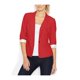 thumbnail image 2 of Kensie Womens Single Button Blazer Jacket, Rojo, Grande Kensie Chaqueta de sport, 2 of 2