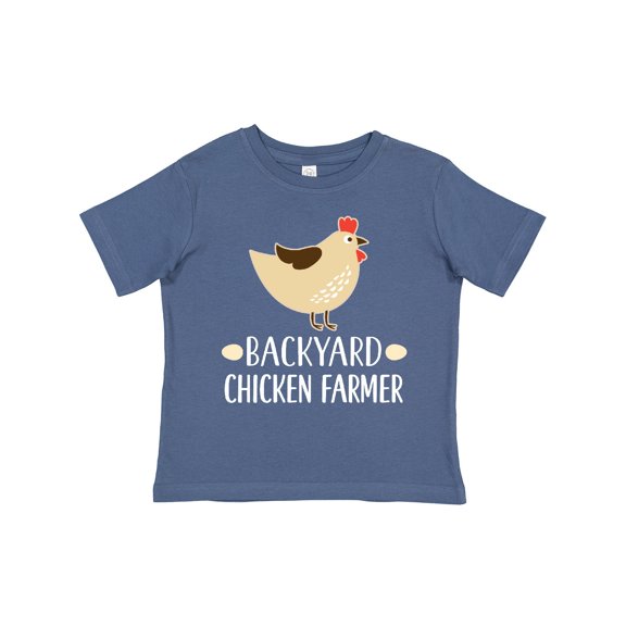 Inktastic Backyard Chicken Farmer Boys or Girls Toddler T-Shirt