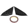 thumbnail image 1 of Rear Side Window Louver Panel Glossy Black Door Outside Delta Molding Trim for Accord 2018 to 2022, 1 of 5