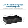 thumbnail image 4 of TRIPPLITE UPS 850VA 450W DESKTOP BATTERY BACKUP 120V 5 OUTLETS 5-15P PLUG, 4 of 9
