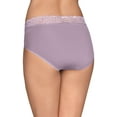 thumbnail image 3 of Women's Vanity Fair 13280 Flattering Lace Ultimate Comfort Hi-Cut Panty (NH Twilight Dot Print 9), 3 of 3