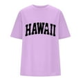 thumbnail image 5 of Women's Oversized Vintage Short Sleeve T-Shirt - Loose Fit Polyester Spandex Top, 5 of 5