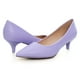 thumbnail image 3 of Zapatos Stunner para mujer, moda clásica, tacón bajo, color morado 40 (8), 3 of 6
