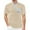 Khaki, variant on Men's Spring & Summer Fashion Color Casual Breathable Short Sleeve Jacket, Polyester, Attractive Design, for Any Occasion, Multiple Sizes