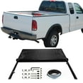 thumbnail image 2 of Ikon Motorsports Compatible with 97-03 Ford F-150 With 78 Inch Bed Lock Soft Roll Style Black Tonneau Cover, 2 of 7
