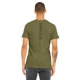 thumbnail image 3 of Daxton Adult Unisex Tshirt Nashville Script with Tennessee Vertical on the Back, Oat Black, S, 3 of 3