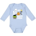 thumbnail image 3 of Inktastic My 1st Halloween with Ghost Monster and Pumpkin Boys or Girls Long Sleeve Baby Bodysuit, 3 of 5