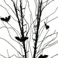 thumbnail image 4 of Northlight Pre-Lit Halloween Branch Tree with Bats - 50" - Black - LED Warm White, 4 of 6