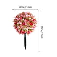 thumbnail image 3 of Fake Tree Rose Tree Outdoor Decoration Fashionable Scene Arrangement Decoration Simulation Flower, 3 of 5