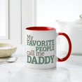 thumbnail image 4 of CafePress - Call Me Daddy Mug - 11 oz Ceramic Mug - Novelty Coffee Tea Cup, 4 of 4