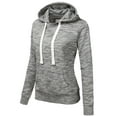 thumbnail image 3 of Doublju Women's Basic Lightweight Pullover Hoodie Sweatshirt with Plus Size, 3 of 3