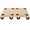 2Pcs, variant on Furniture Moving Dolly, Heavy Duty Wood Rolling Mover with Wheels for Piano Couch Fridge Heavy Items, Securely Holds 500 Lbs