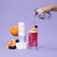 thumbnail image 2 of Leilo | Kava Powered Sparkling Relaxation Drink | Blackberry Orange 12-Pack – Non-Alc Calming Beverage | 12 fl oz Cans (Pack of 12), 2 of 6