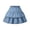 11Blue26, variant on XAOFW Girl's Skirts Solid Color Elastic Waist Kids Layered Casual Denim Skirt With Ruffled Hem Home Lounging Stylish Breathable Skirts