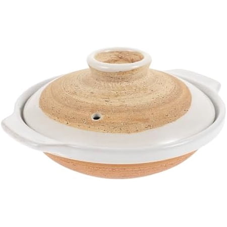 Casserole Clay Pot Japanese Sumi Kannyu Donabe Ceramic Hot Pot with Lid for Bibimbap Soup 18cm$$Home Decor, Kitchen, & Other