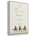 thumbnail image 3 of Away in a Manger Collection B - Framed Gallery Wrapped Holiday Canvas - 25 x 37 - White Frame, 3 of 8