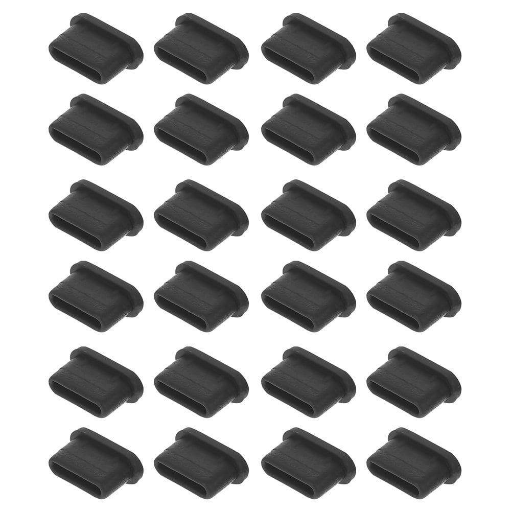 12pcs USB Type C Anti Dust Cap Cover Port Plugs Protector, Silicone USB C Cover Caps, Charging