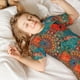 thumbnail image 5 of Balery Mandala Colorful Conjunto de Pijama Infantil de Manga Corta con Estampado – Ropa de Dormir de Algodón Suave-Small, 5 of 6