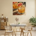 thumbnail image 3 of Stupell Industries Contemporary Grapefruit Cocktail with Ice Cubes Canvas Art, 24 x 24, by Petals Prints Design, 3 of 8