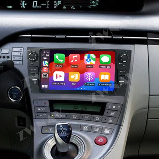 ZWNAV 9 inch Android 13 Car Radio For Toyota Prius 2009-2010 Wireless CarPlay GPS Navigation Multimedia Player Bluetooth