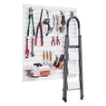 thumbnail image 1 of VEVOR 4 x 4 ft Slat Wall Paneling PVC White Garage Slatwall with Modular Design, 1 of 9