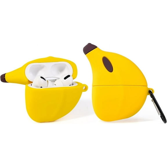 Silicone Case for AirPods Pro 2nd/1st Generation Earbuds(2023/2022/2019) with Keychain,Cartoon Skin Design Cute Charging Case Protective Shockproof Covers for AirPods Pro/Pro 2