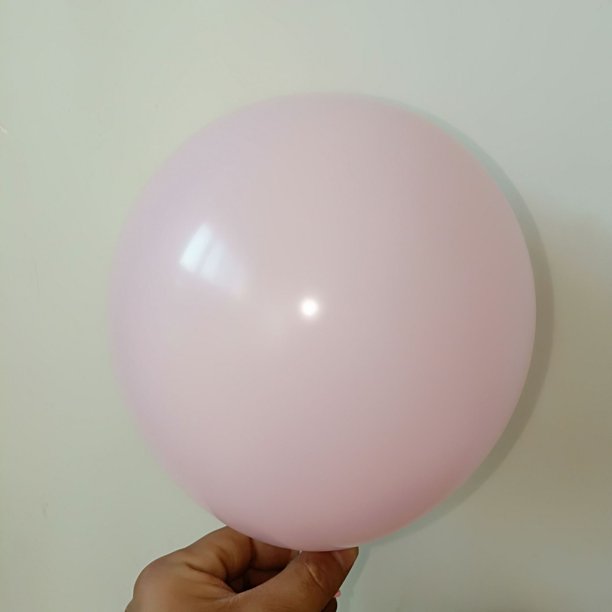 Globo redondo de macarrón grueso de 10 pulgadas y 2,2 g para ceremonia de apertura de bodas, diseño de fiesta de cumpleaños, color caramelo