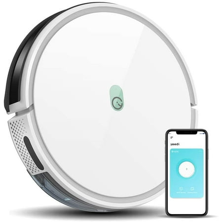 Yeedi K650 Robot Vacuum,2000Pa Wi-Fi Robotic Vacuum Cleaner with XXL-Size 800ml Dustbin,130-min Runtime,Compatible with Alexa and Boundary Strips,Ideal for Pet Hair,Carpets,Hard Floors,Self-Charging