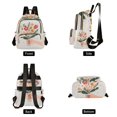 thumbnail image 4 of FORMRS Mini Backpack Purse for Women Travel Daypack Casual Shoulder Bag, Yellow Cute Flower, 4 of 7