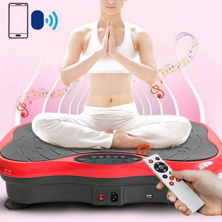 Ccdes Vibration Plate USB Whole Body Weight Loss Vibration Fitness Workout Vibrating Trainer with Pulling Rope US,Workout