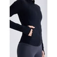 thumbnail image 4 of Womens Workout Jackets, Full Zip Slim Fit Athletic Running Sports Track Jacket with, 4 of 9