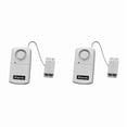 thumbnail image 1 of 2X Burglar Alarm for Doors and Window 120dB High Decibel Salarm Sensor Battery Powered Detector Door Magnetic System, 1 of 6